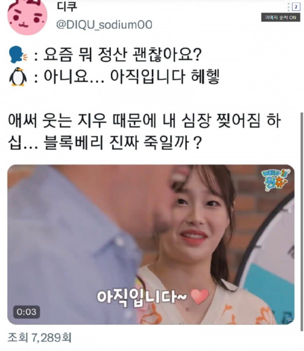 이달의소녀 츄 짤